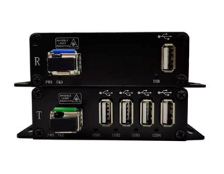 4 x USB 2.0, 10km, SFP, sender og mottaker