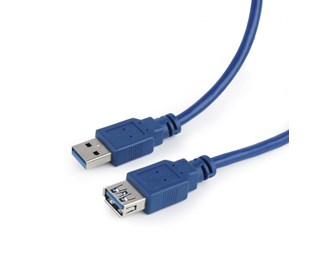 USB 3.0 Skjøtekabel A-A Han/Hun 1,8mtr