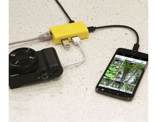 1xUSB-C /1xUSB-A 2.0/RJ45 OTG för Samsung