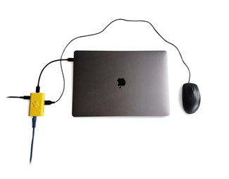 1xUSB-C /1xUSB-A 2.0/RJ45 OTG för Samsung