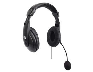 Headset m/Mikrofon Manhattan