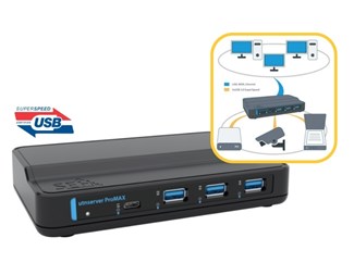 USB 3.0 Type-C og Type-A, NBase-T Ethernet (2.5GBASE-T)