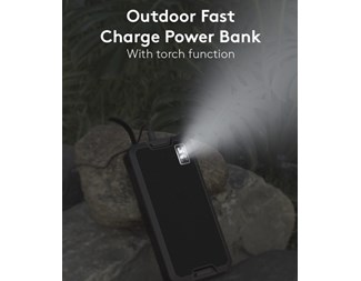 Utendørs batteribank 20000mAh USB-C