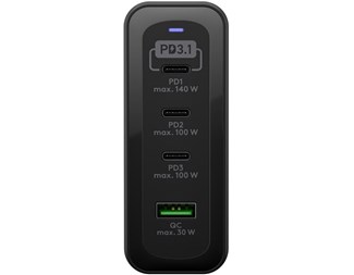 USB-C™ PD GaN Multi-Port Fast Charger (240 W) black
