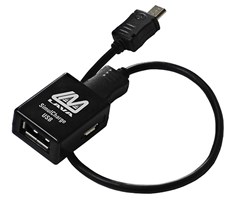 SimulCharge USB OTG adapter for Samsung Galaxy Tab A/4/PRO/S