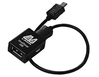 SimulCharge USB OTG adapter for Samsung Galaxy Tab A/4/PRO/S