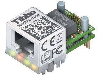 RJ45-modul for kretskortmontering