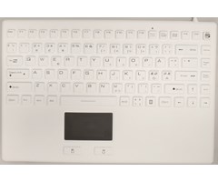 Tastatur med Touchpad Nordisk IP67