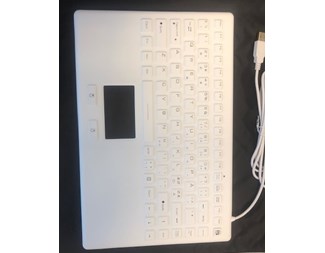 Tastatur med Touchpad Nordisk IP67