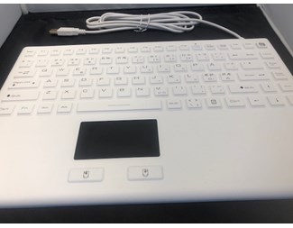 Tastatur med Touchpad Nordisk IP67