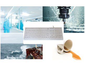 Nordisk IP68 Tastatur m/Numpad