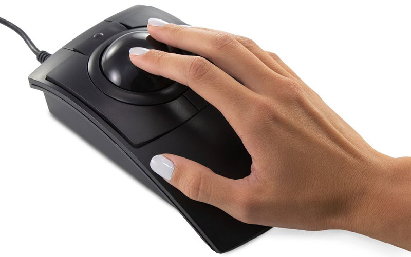 20118824 Ergonomisk Trackball mekanisk PS2 og USB Nexlan 004.jpg