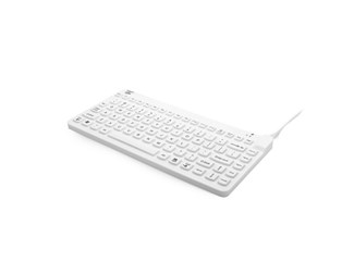 Tastatur, med taltastatur, off-white, USB