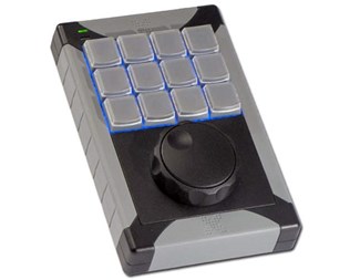 For USB med 12 taster og joystick