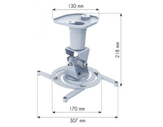 PROJEKTOR TAKFESTE 218 mm HVIT 10kg