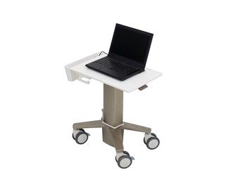 Til laptop, hvit/grå, 