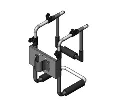 36-0010 Holder til datamaskin, justerbar 50-230 x 150-585mm