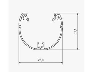 Hvit 6x230V + 2xRJ45 cat6 UTP