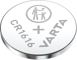 CR1616, 3V, 55mAh