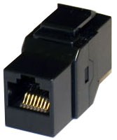 Oskärmad Cat.5E, svart