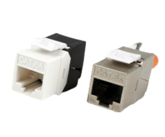 RJ45 Cat.6A, svart