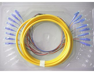 2m 4 fiber, LC/APC till LC/APC