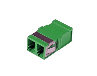 Fiberadapter LC-LC SM APC utan öron