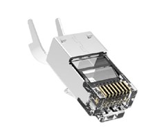Cat6A RJ45 rund kabel solid STP ( klemme) (1,45 mm AWG24-26)