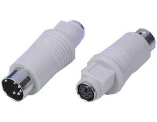 Adapter, Mini-DIN 6 hane/DIN 5 hona