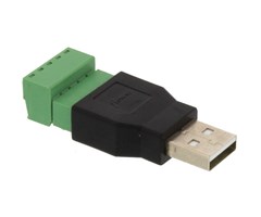 USB A han til skruterminal