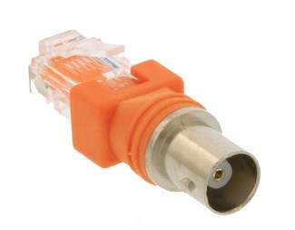 RJ45 han til BNC hun