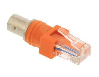RJ45 han til BNC hun