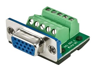 VGA SKRUVTERMINAL MAXBLOX HD15 FM