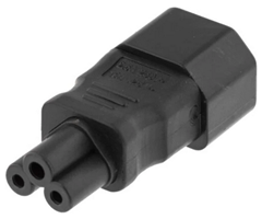 C14 til C5 adapter