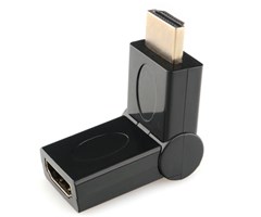 ADAPTER HDMI - HDMI M-FM JUSTERBAR 180°