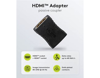 HDMI 19-pin hona/hona