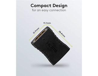 HDMI 19-pin hona/hona