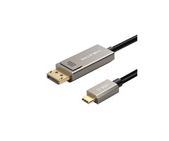 DisplayPort till USB-C, 1m, dubbelriktad 8K