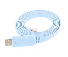 1,8 m USB-A, lyseblå