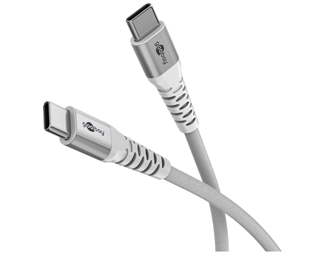 0,5m hvit tekstil, 480Mbps, 60W