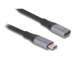 2,0 mtr USB 40 Gbps Forlengelseskabel USB-C Hunn-Hann PD3.1