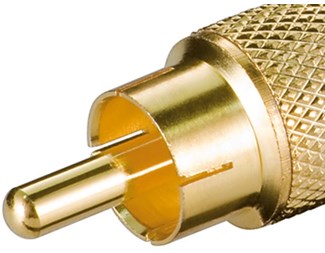 RCA Han plugg for lodding