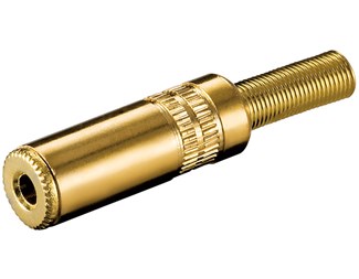 3,5 mm Hun STEREO GULD