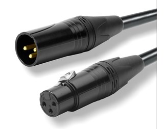 0,5 mtr Mikrofonkabel PRO XLR M/FM