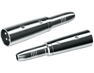 3-pol han til 6,3mm mono hun