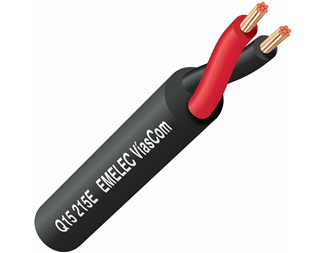 2x1,50mm² uskjermet, 100 m