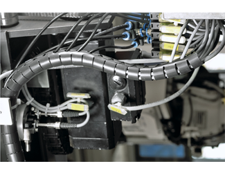 KABELORGANISATOR BULK 25M SØLV