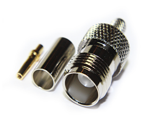 TNC hun krymp for RG58, LMR195
