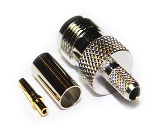 TNC hun krymp for RG58, LMR195