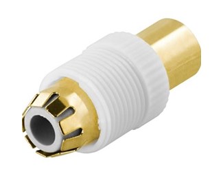 COAX IEC Hun med skru